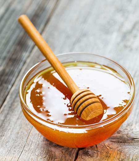 foto de um pote com mel