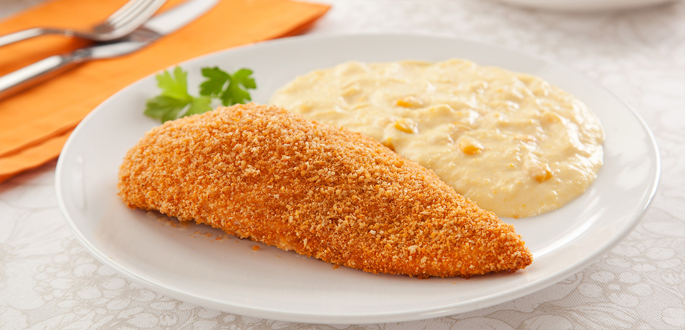 Como fazer um filé de frango empanado delicioso