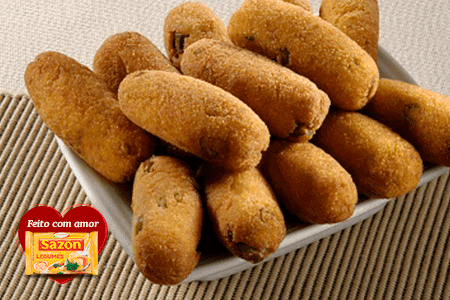 Foto com croquetes de legumes