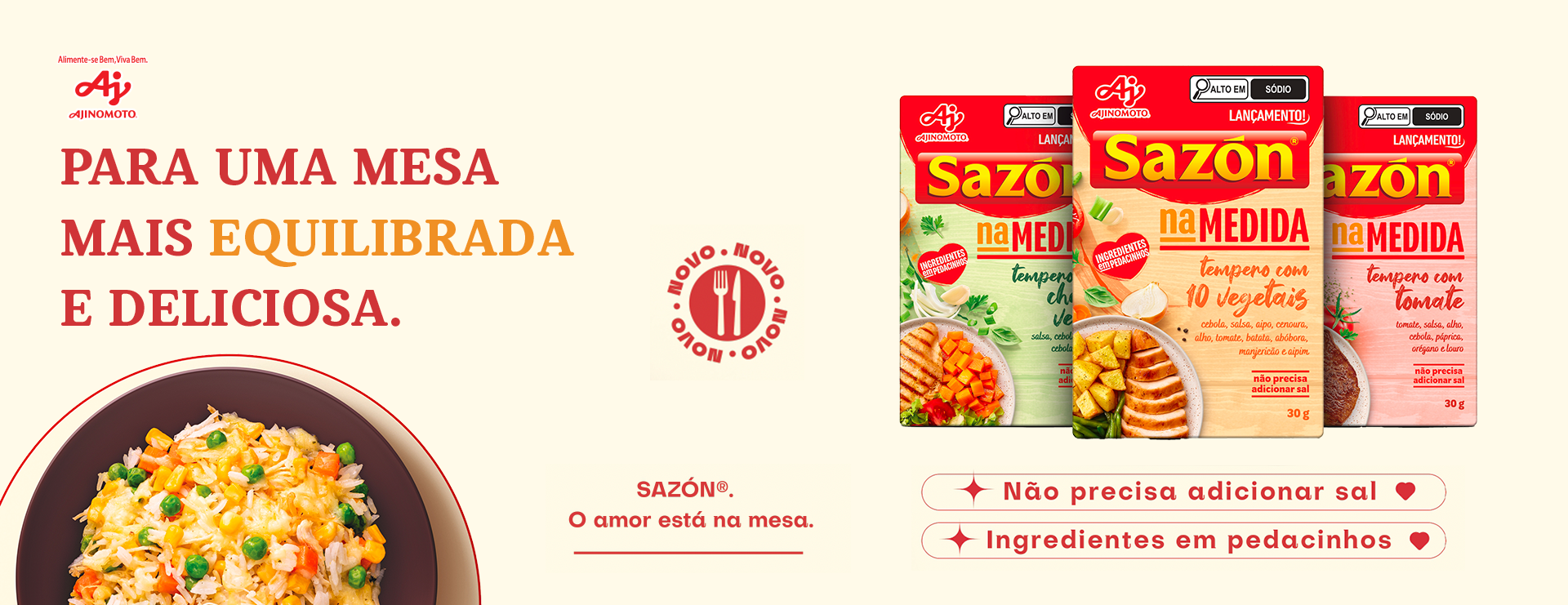Tempero SAZÓN® Na Medida
