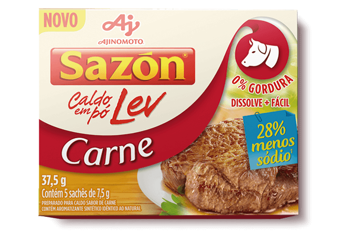 Imagem do Produto Tempero SAZÓN SAZÓN® Caldo Lev Carne