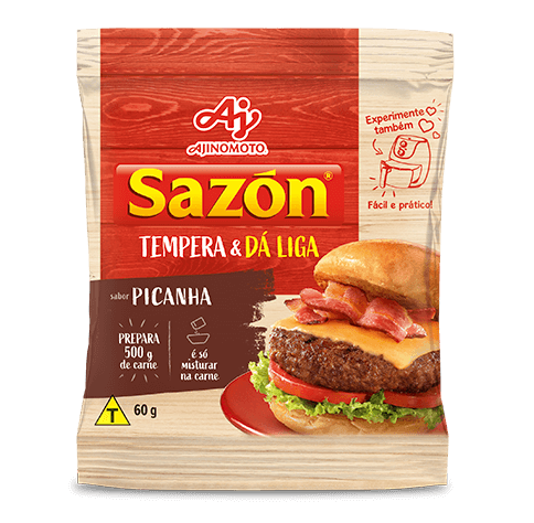 Imagem do Produto Tempero SAZÓN Tempera & Dá Liga Sabor Picanha