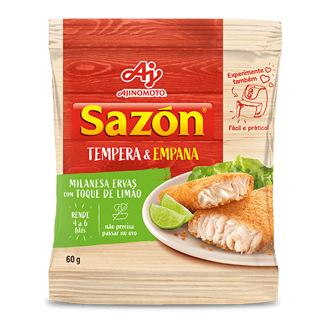 Imagem do Produto Tempero SAZÓN Tempera & Empana Milanesa Ervas com Toque de Limão