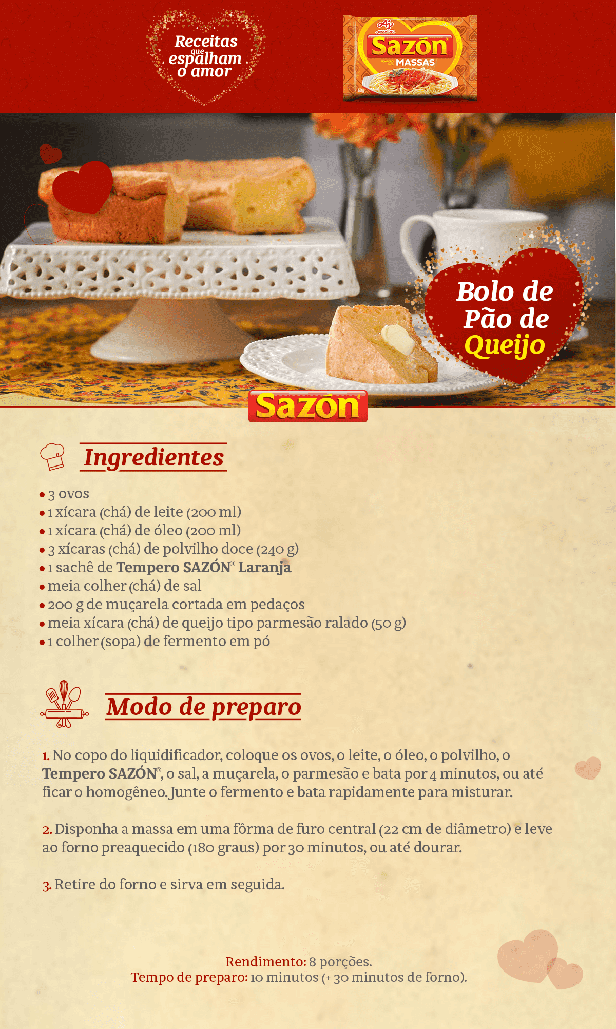 Bolo de Pão de Queijo