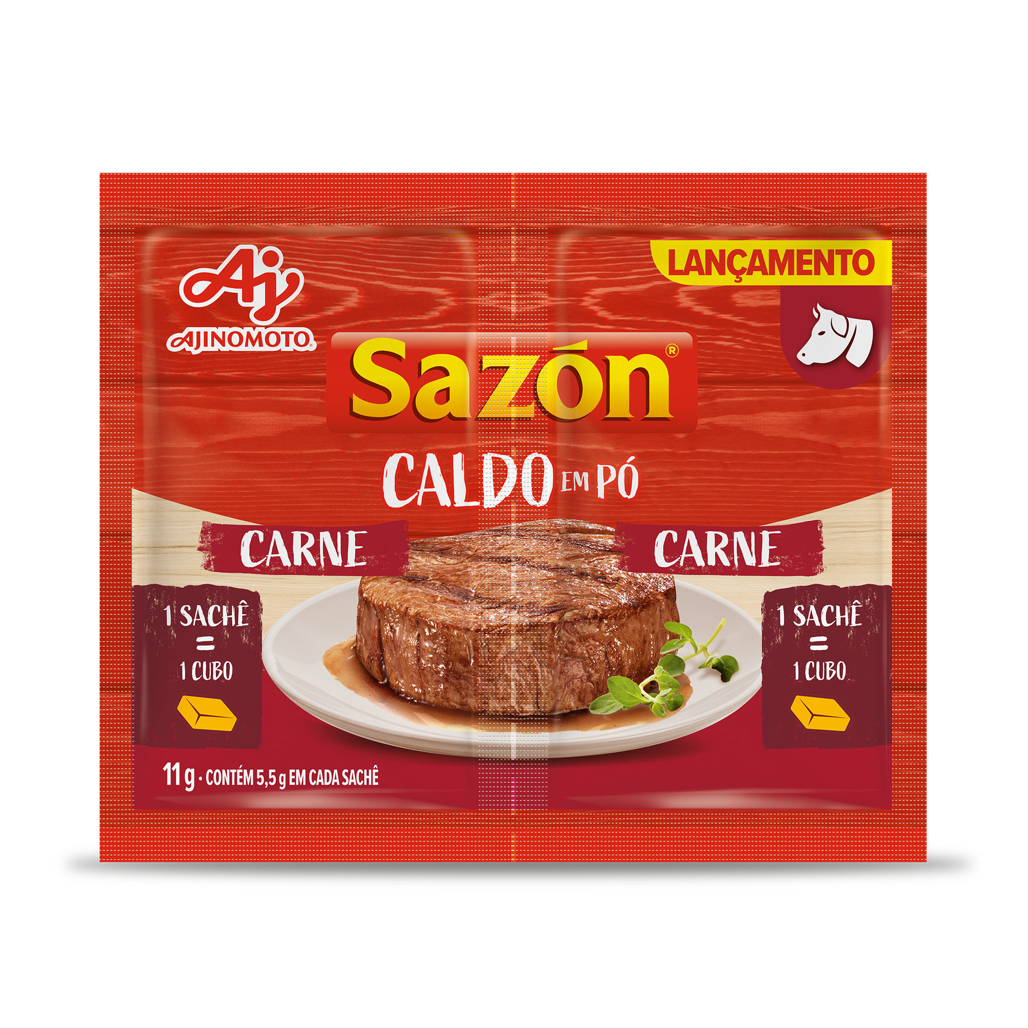Imagem do Produto Tempero SAZÓN Caldo SAZÓN® Carne 2 Sachês Imagem do Produto Tempero SAZÓN Caldo SAZÓN® Carne 2 Sachês