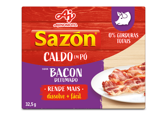 Imagem do Produto Tempero SAZÓN Bacon Defumado Imagem do Produto Tempero SAZÓN Bacon Defumado